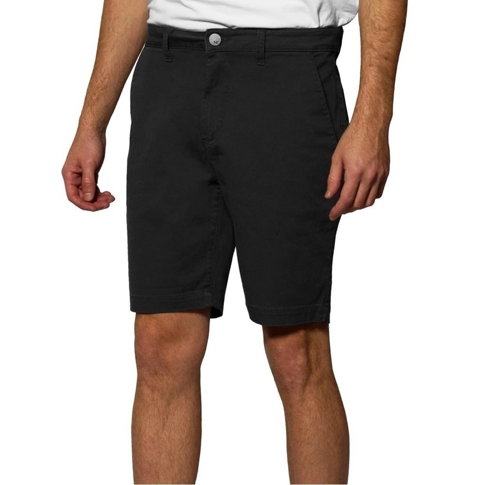 MONFRERE CRUISE NOIR BLACK CHINO MENS SHORTS ‎ 9 0Z TENCEL TWILL  SIZE 32